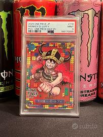 One Piece Luffy Lego Promo Giapponese PSA 9