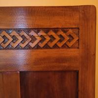 Letto inizio 900 in legno massello