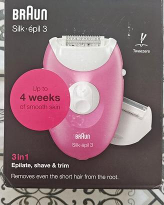 Silk epil 3 Braun depilatore