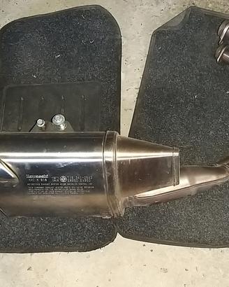 Marmitta originale Kawasaki er-6n650 