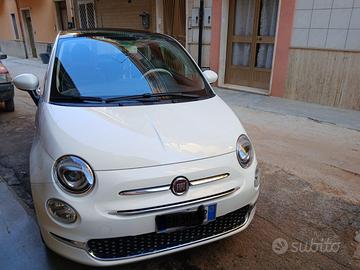 Fiat 500 lounge Bianca 1.2 benzina