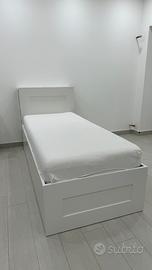 Letto ikea e materesso in memory air system 3D