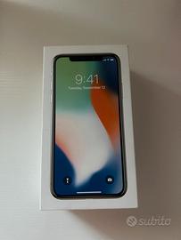 IPHONE X ARGENTO DA 64GB