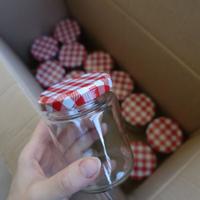 12 vasi vasetti in vetro 240 ml