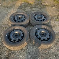 Cerchi acciaio 15” + gomme invernali Toyo 195/ 55