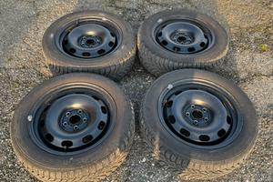 Cerchi acciaio 15” + gomme invernali Toyo 195/ 55