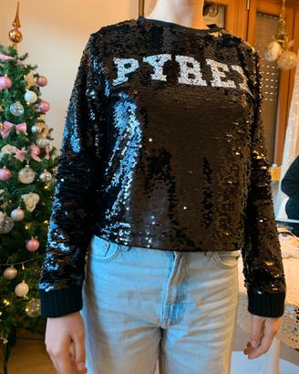 Maglia con paillettes Pyrex