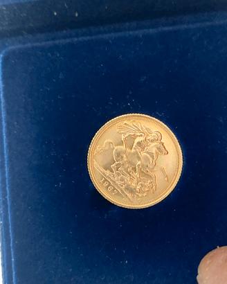 sterlina d oro