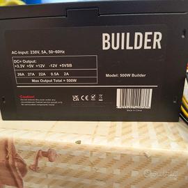 alimentatore PC Builder 500W 