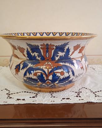 Vaso/cachepot ceramica artistica Batignani 