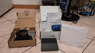 Router wi-fi e Tim box con joystick