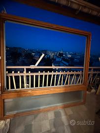 Finestra legno alluminio