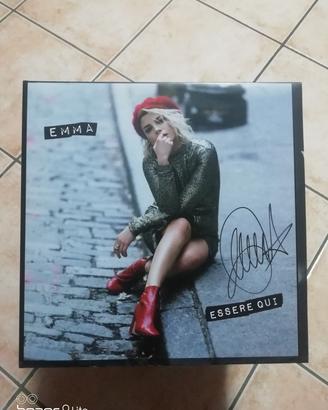 EMMA essere qui vinile nero autografato