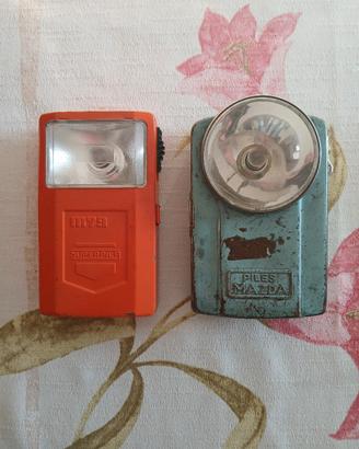 Torce Rare Vintage Mazda e Superpila da Restaurare