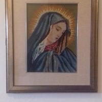 Quadro a mezzo punto, Madonna addolorata