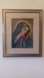 Quadro a mezzo punto, Madonna addolorata