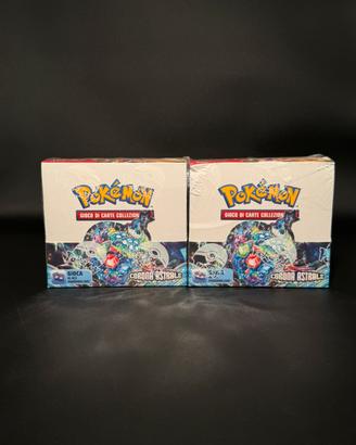 2X Display 36 Buste Corona Astrale Pokemon ITA