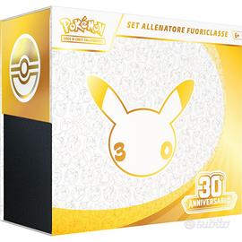 ETB box allenatore 30° anniversario pokemon