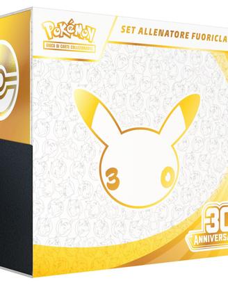 ETB box allenatore 30° anniversario pokemon