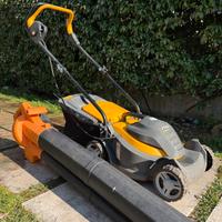 Tosaerba e soffiatore elettrici