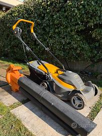 Tosaerba e soffiatore elettrici