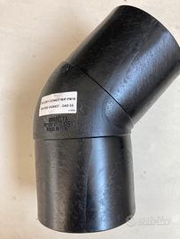 Gomito a 45° PE100 PN16 GAS S5