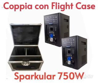 Sparkular Fontane Fredde 750W Nero/Bianco ColdSpar