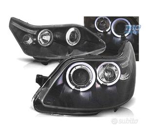 FARI CITROEN C4 04-09 ANGEL EYES FONDO NERO