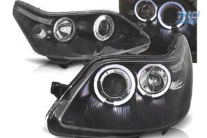 FARI CITROEN C4 04-09 ANGEL EYES FONDO NERO