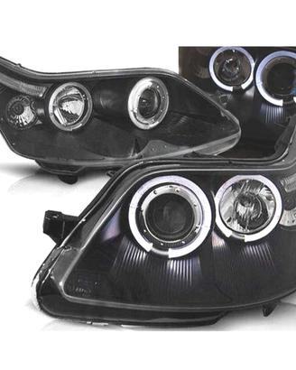 FARI CITROEN C4 04-09 ANGEL EYES FONDO NERO