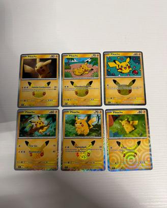 Lotto 6 Pikachu