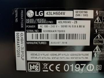 LG 43LH604V