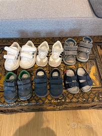 Set 6 paia di scarpe bimbo