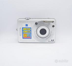 Sony Cyber-shot DSC-W50 Argento 6.0 MP Carl Zeiss