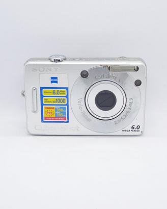 Sony Cyber-shot DSC-W50 Argento 6.0 MP Carl Zeiss