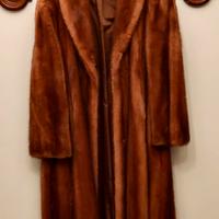 Pelliccia cappotto visone maschio naturale