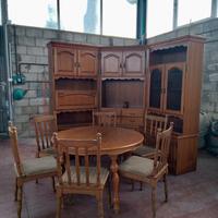 Soggiorno Completo Arte Povera - Legno Massello