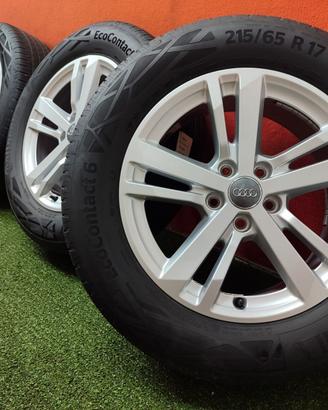 Cerchi Audi Q3 Originali Gomme Continent 215 65 17