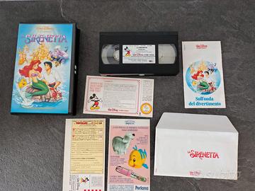 VHS La Sirenetta 1991 - completa inserti