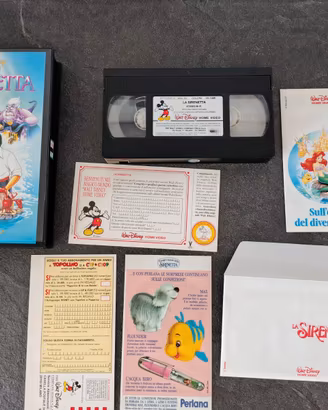 VHS La Sirenetta 1991 - completa inserti