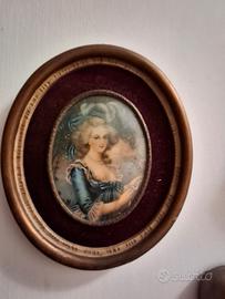 ritratto in miniatura