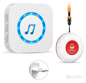 Chunhee Salvavita Anziani Wireless con Pulsante SO