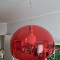 Lampada Kartell Fly Rossa