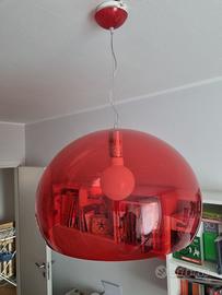 Lampada Kartell Fly Rossa