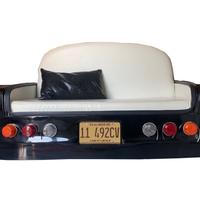 Divano Con Retro Mercedes 200 Originale Anni 70