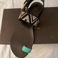 Sandali Zanotti pelle