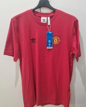 T Shirt Maglia Adidas Manchester United Originale