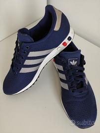 ADIDAS L.A. TRAINER Originali in Textile Blu Notte