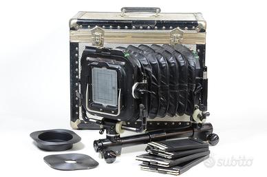 FATIF DS 13x18 + riduzione a 4x5 + valigia + acc.