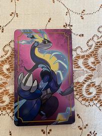 🍇esclusivo  SteelBook Pokemon Violetto-Miradon